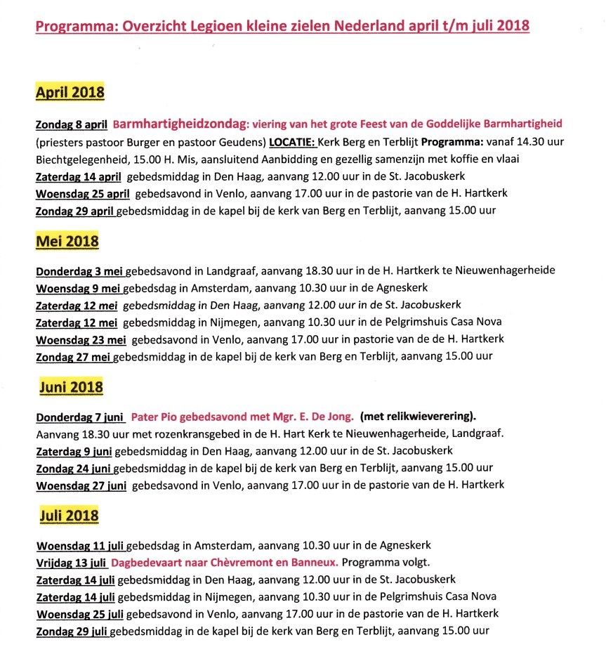 Lkz programma april juli 2018